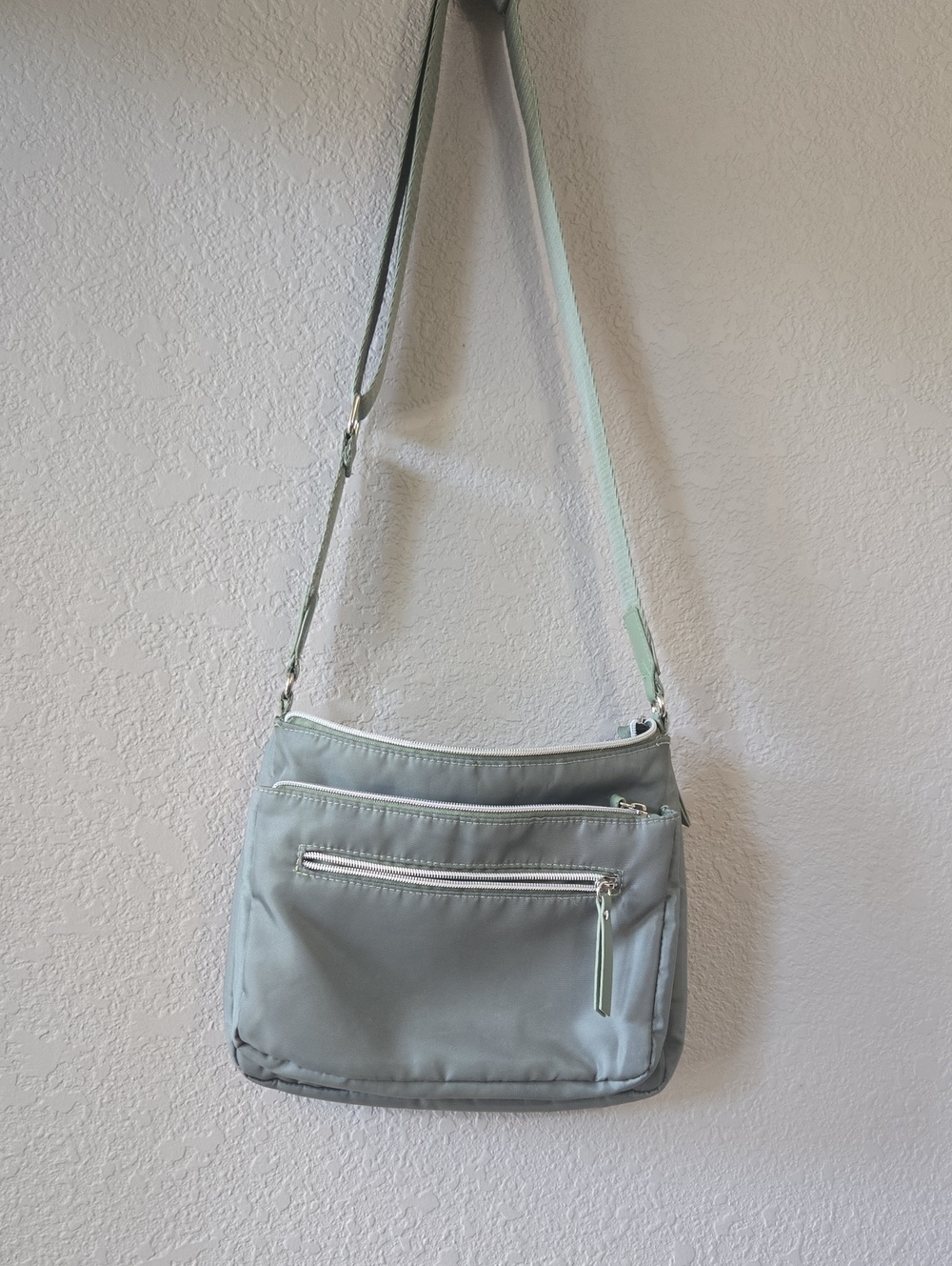 Light Sage Crossbody Bag - Women